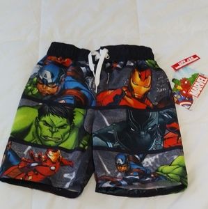 Marvel Boys Swim Trunks